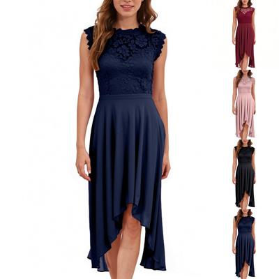 Vestido de Festa Feminino Moda Cauda de Peixe Renda Vestido de Dama de Honra Saia de Quadril