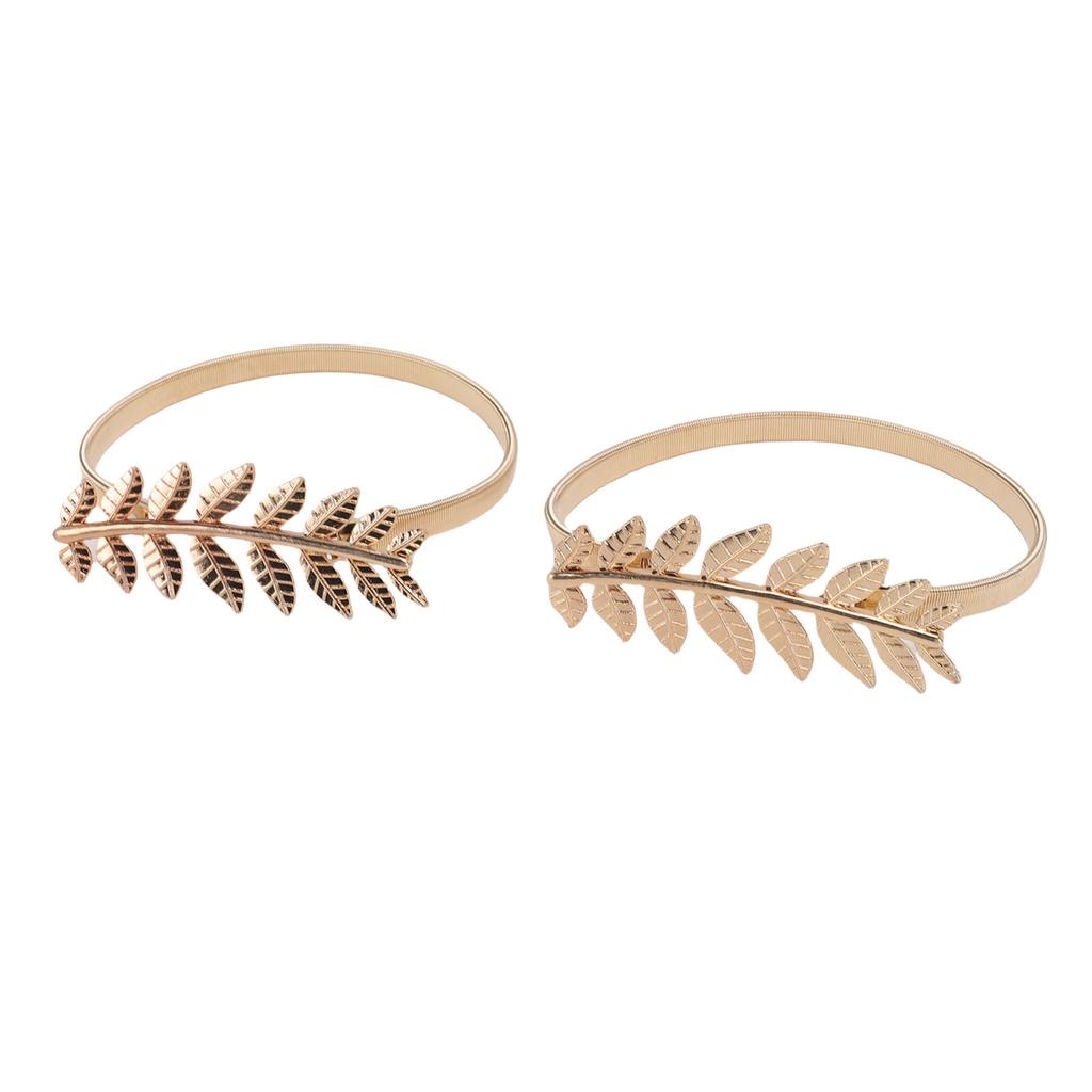 4pcs Curtain Tiebacks Aluminum Alloy Spring Design Curtain Holdbacks Ties Modern Gold for Bedroom Living Room Home