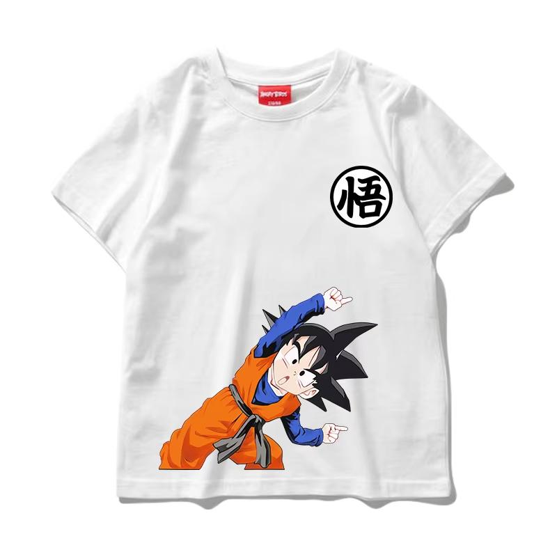 2026 Dragon Ball Goku Combination Skill Unisex Shortsleeved Tshirt Japanesestyle Womens Clothing Printed Trendy Brand Summer