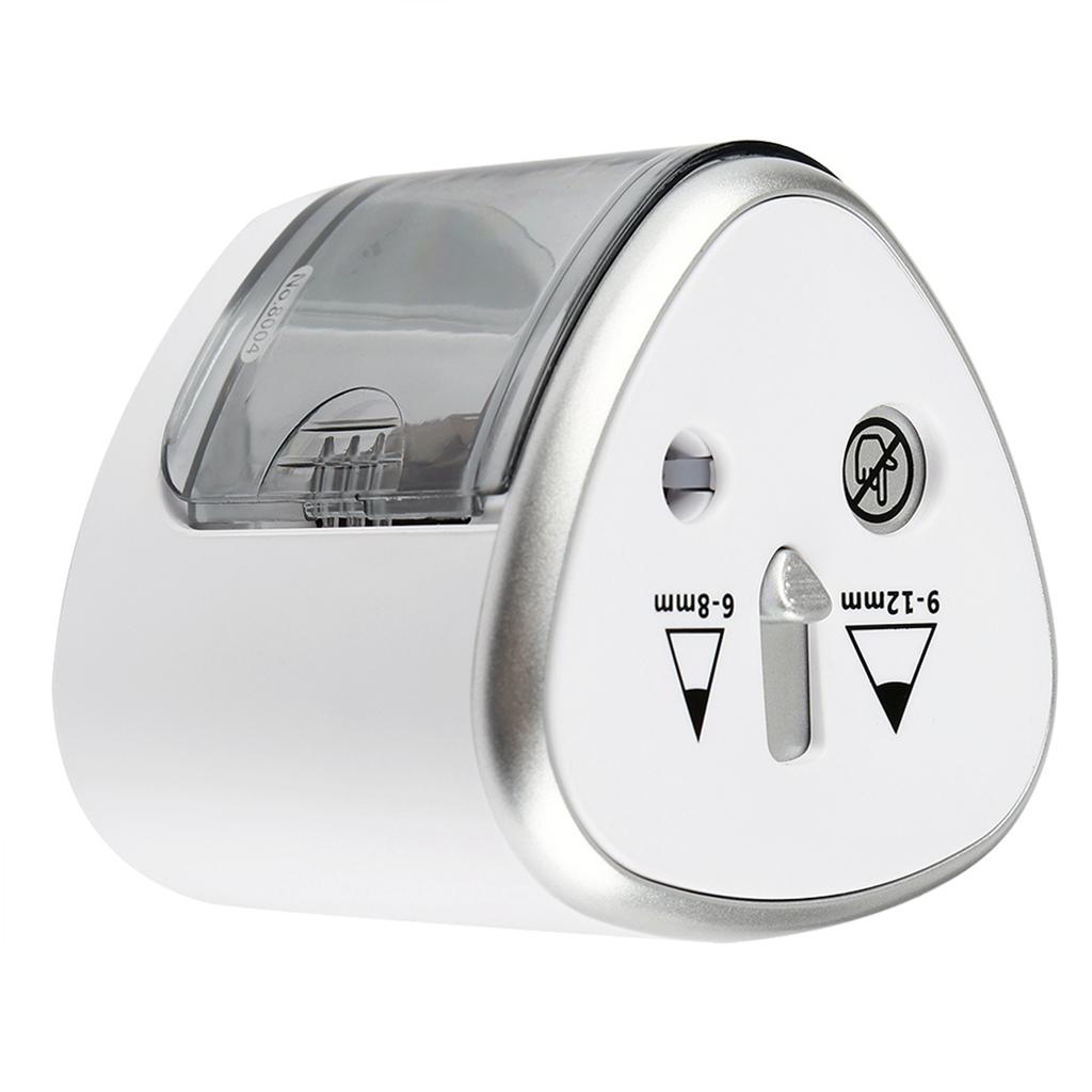 Tenwin Gray Double Holes Electric Pencil Sharpener School  Office Stationery