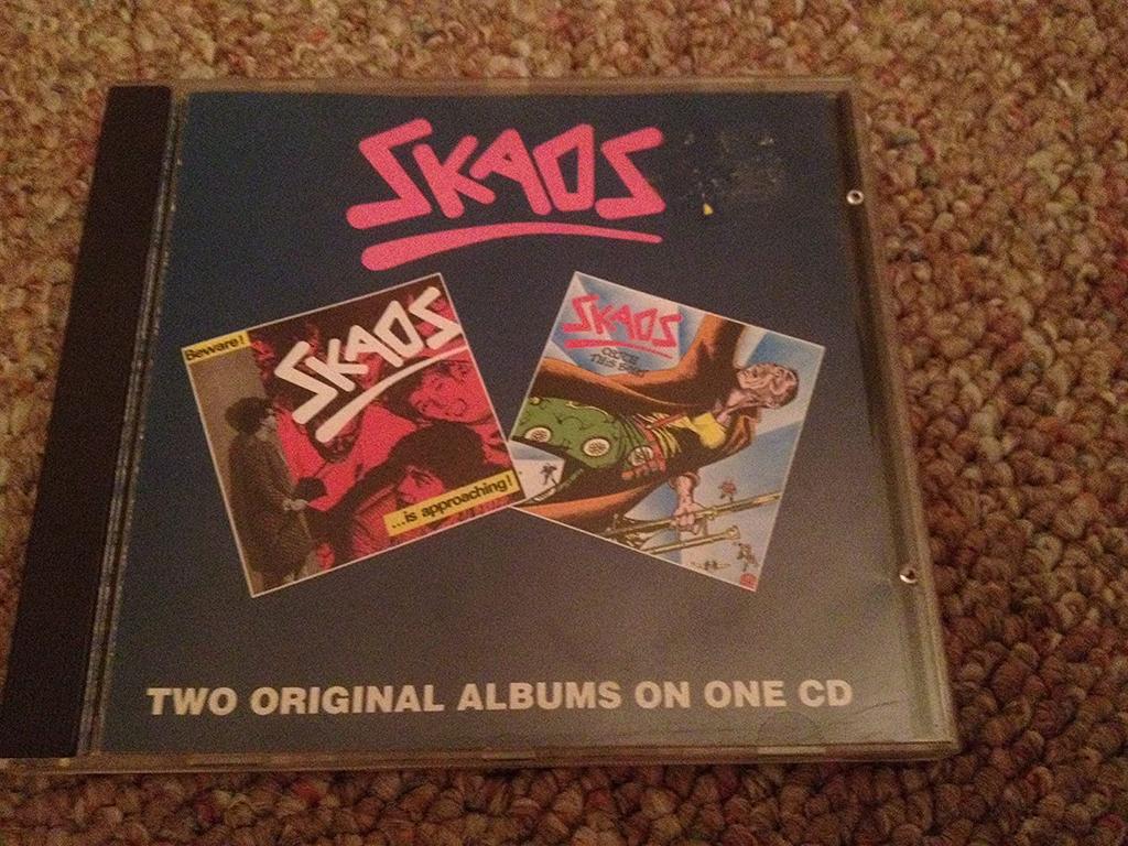 CD SKAOS - Beware/Catch This Beat  LOMACD29 Dojo Limited UK Reggae, Ska & Dub Used