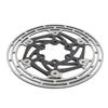 Bike Brake Disc Rotor Heat Dissipation Lightweight Carbon Fiber Steel with 6 Bolts Floating Disc Brake Rotor for Mountain Bike Road Bike