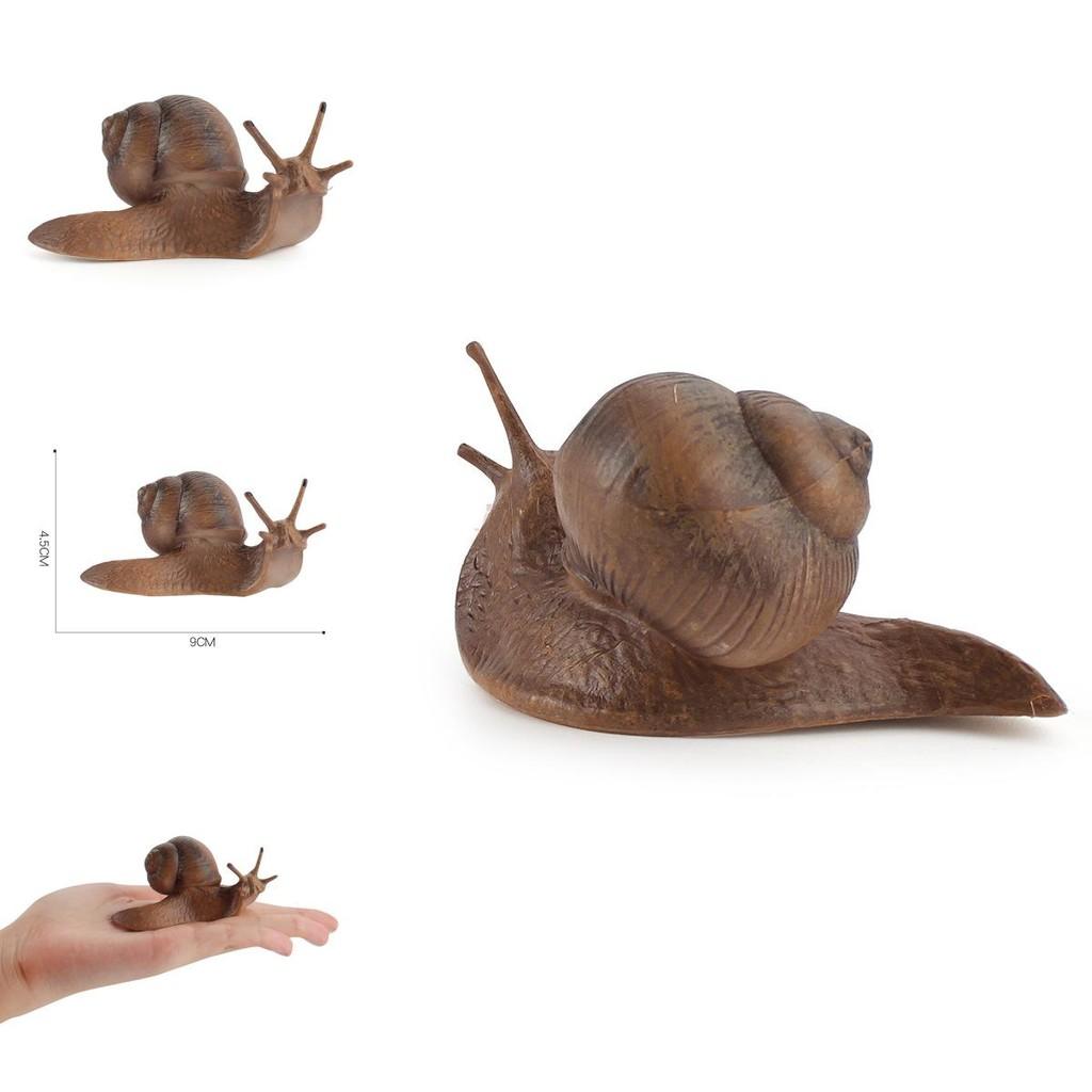 PVC-Schnecke Gartendekoration Realistisches Statisches Tiermodell Für Rasen Landschaftsgestaltung