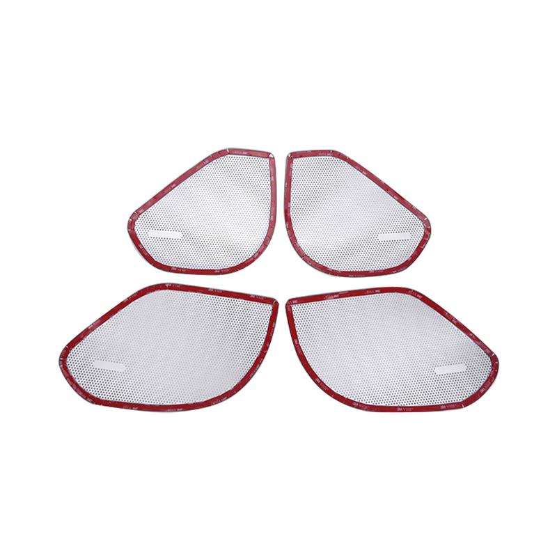 For Jaguar F-Pace f pace 2016 Car Door Audio Speaker Cover Decoration Loudspeaker Frame Interior Modified Speaker