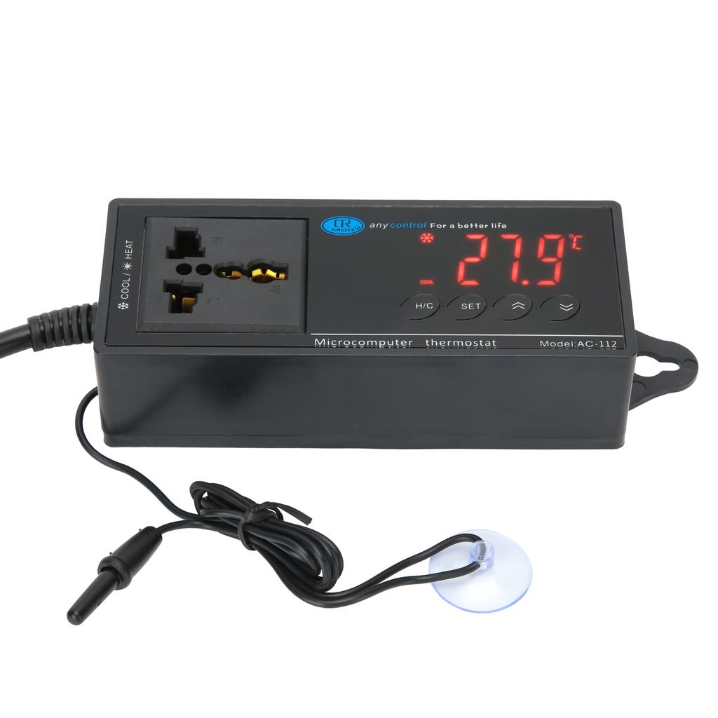Digital Temperature Controller Thermostat for Reptile Incubator Greenhouse Aquarium