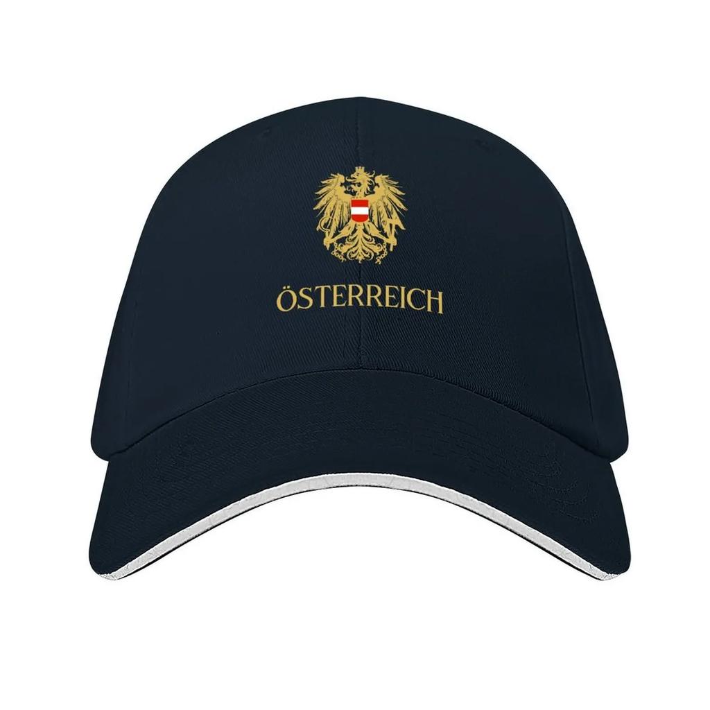 Österreich Gold Baseballkappe Fischerhut Kinderhut Bommelmütze Trucker Damen Hüte Herren