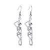 Bat Spider Dangle Earrings Women Jointed Skeleton Long Ear Drop Earrings Stud Halloween Goth Punk Costume Accessories