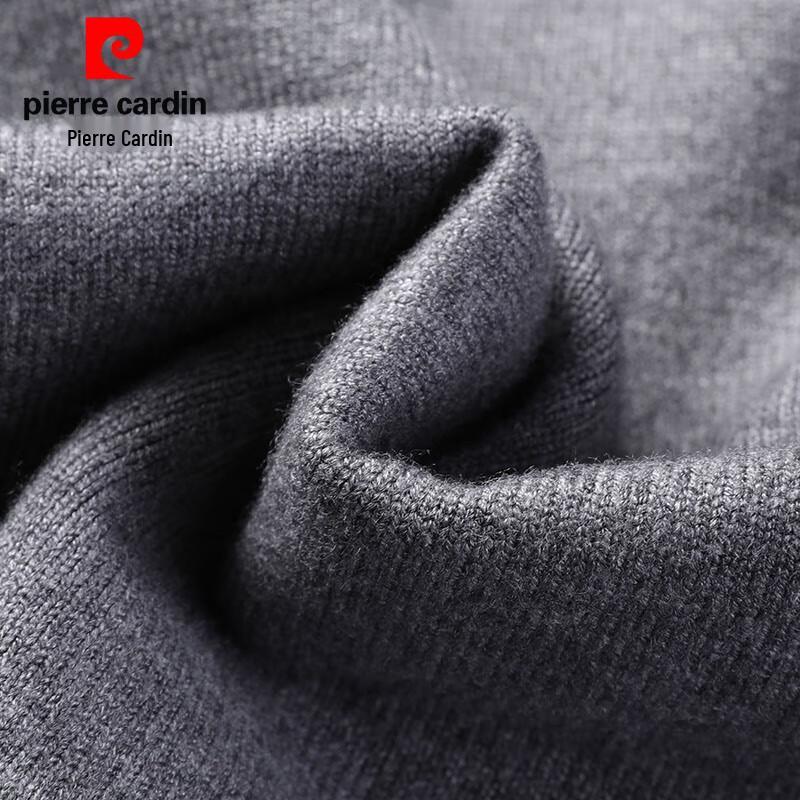Pierre Cardin Men's Mock Layered Shirt Collar Knit Sweater