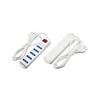 16A Double USB Italian-Style Power Strip, 1.5m Extension Cord