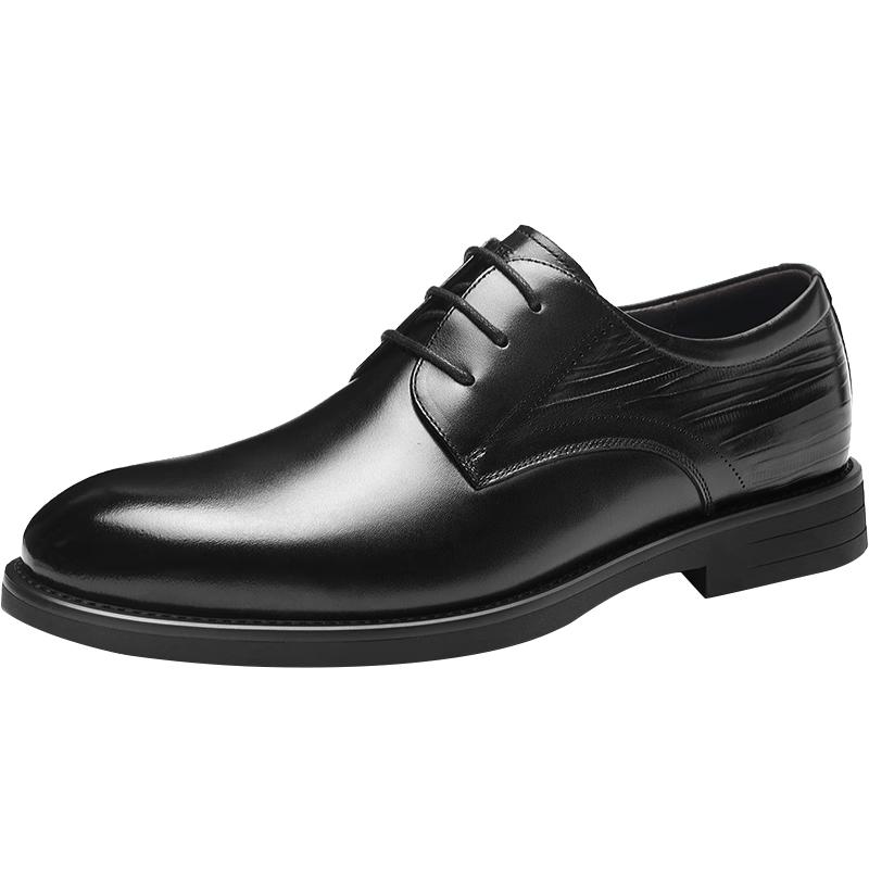 HLA Men s Leather Derby Dress Shoes 42