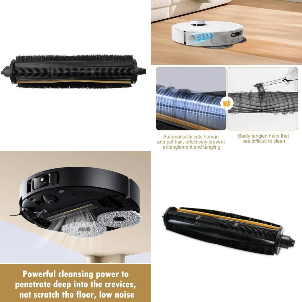 Dreame X40 Ultra ir L20 Ultra plaukų šalinimo šepetys, pakaitinis, skirtas namų valymui