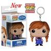 Pocket Figure Keychain Frozen 2 Princess Anna Elsa Olaf Collection Toys for Children with Box