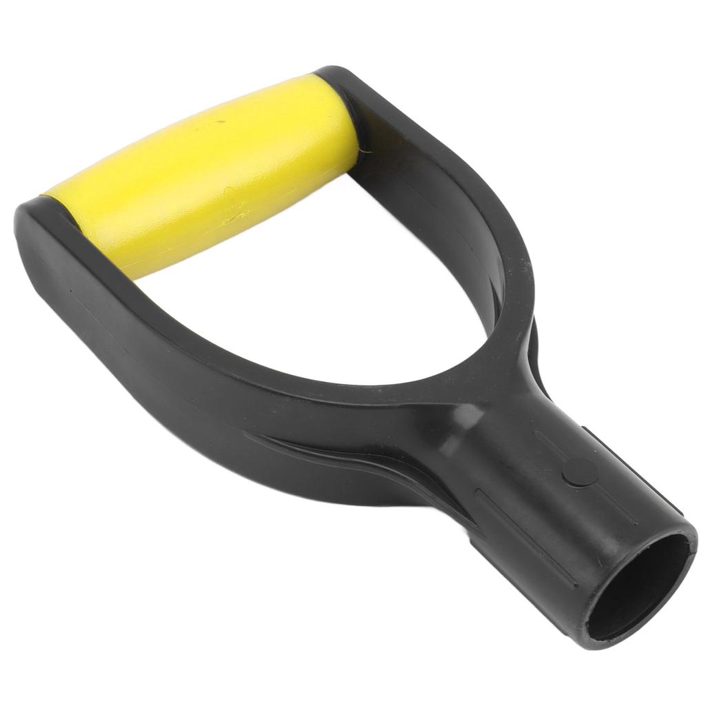 Shovel D Grip Handle 32mm Inner Diameter Silicone Grip Reinforcement Snow Shovel Handle Replacement for Digging Raking Tool