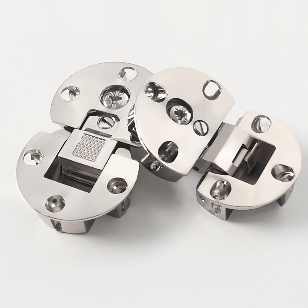 Table Drop Down Hinge Flush Hinge 90 Degree Page Turning Axis Cabinet Door Concealed Flat Hinge Adjustable Hardware