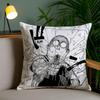 Anime S-Sakamoto Days Cushion Cover Soft Short Plush Double-Sided Printing Home Decor Machine Washable Pillow Case Gift