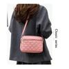 Ladies, Crossbody Bag, Multi-layer Bag, Embroidered Bag, Diamond Patterned Bag, Shoulder Bag, Women's Bag