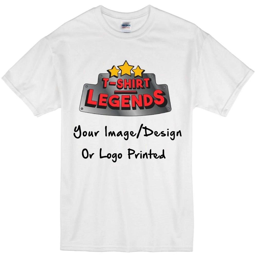 Custom Printed T Shirt Your Photo Print Image Design T Shirt S