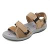 Fashion New 2025 Sports Casual Sandals Woven Velcro Large Size Women's Shoes Simple Cloth Lightweight Velcro Anti-Slip Mother's Shoes