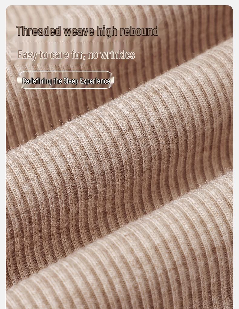 Women's Modal Long Sleeve Pajama Set with Bra Pads, Camisole, and Pants, Fall/Winter 3-Piece Set, Suitable for Outdoors.