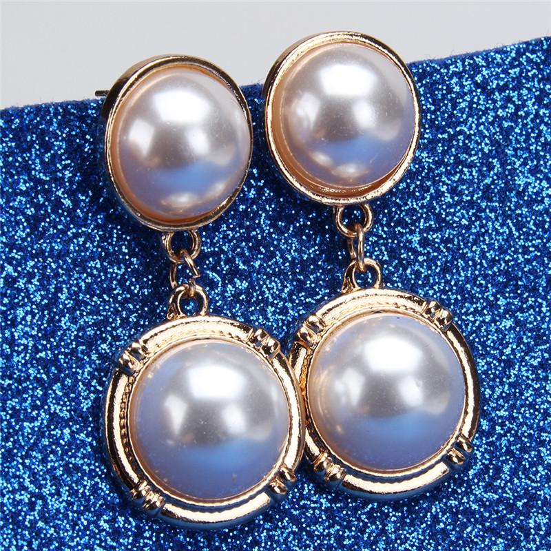 Buy Crystal Stud Earrings High Quality Wild Rhinestone Pearl Earrings