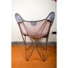 Vintage Butterfly Chair Home Decor Buffalo Leather Lounge Accent Relax Arm Chair