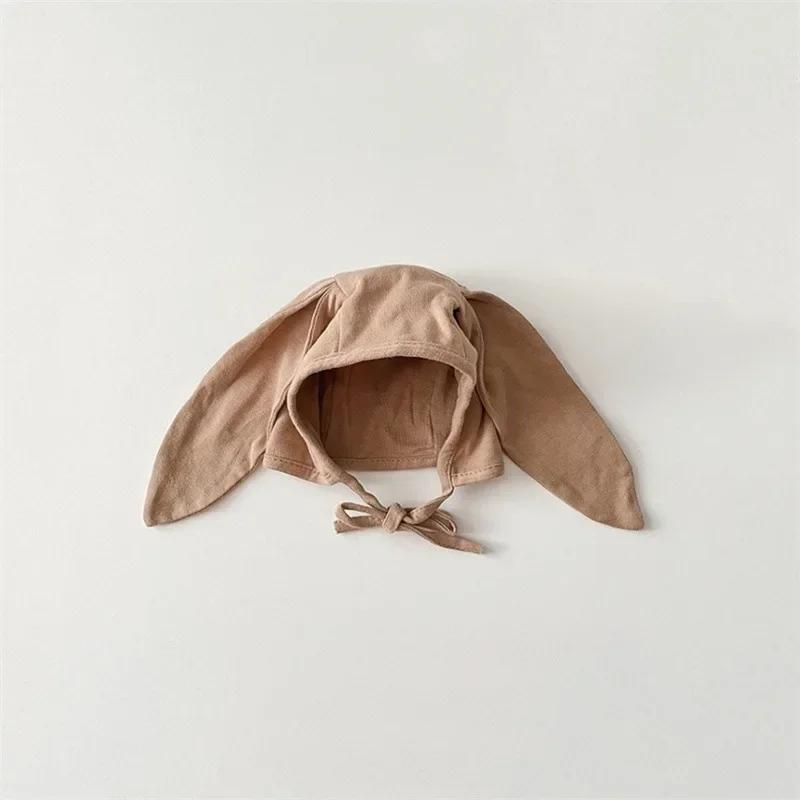 Hot Newborn Hat Cute Cartoon Bunny Bear Ear Beanie for Infant Baby Boy Girl Korean Baby Hat Spring Autumn Toddler Cap