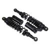 1pair 350mm Round Hole Motorcycle Rear Suspension Shock Absorber Spring Adjustable Shock Absorbers Universal Fit for Most Motorcycles