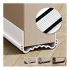 PVC Door Bottom Seal Strip Free Cutting Length Under Door Gap Filler Door Draft Stopper  Bedroom