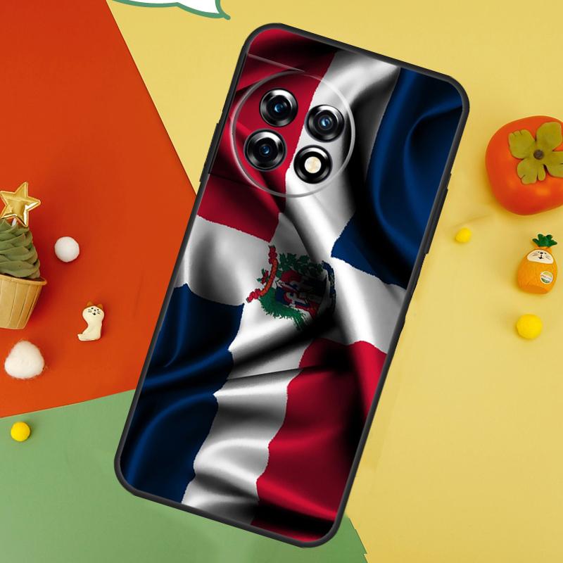Dominican Republic Flag Case For OnePlus 9 10 Pro 11 12 13 15 13T 13R 12R 10T 8T Nord 5 CE 2 3 4 Lite N20 N30 Cover