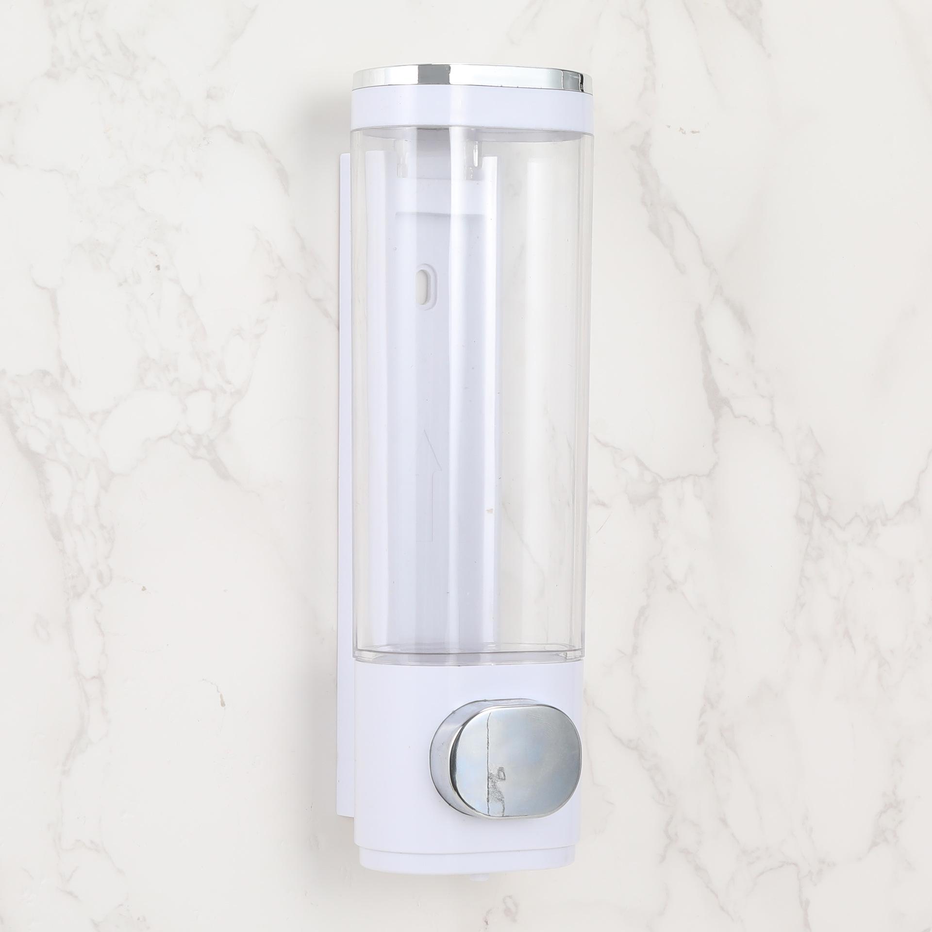 

In-Stock Wall-Mounted Soap & Hand Sanitizer Dispenser - Press Type, Refillable, Multi-Spec Options for Bathroom