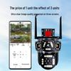 4G Dreilinsen 6MP Outdoor Wasserdichte WiFi Sicherheitskamera