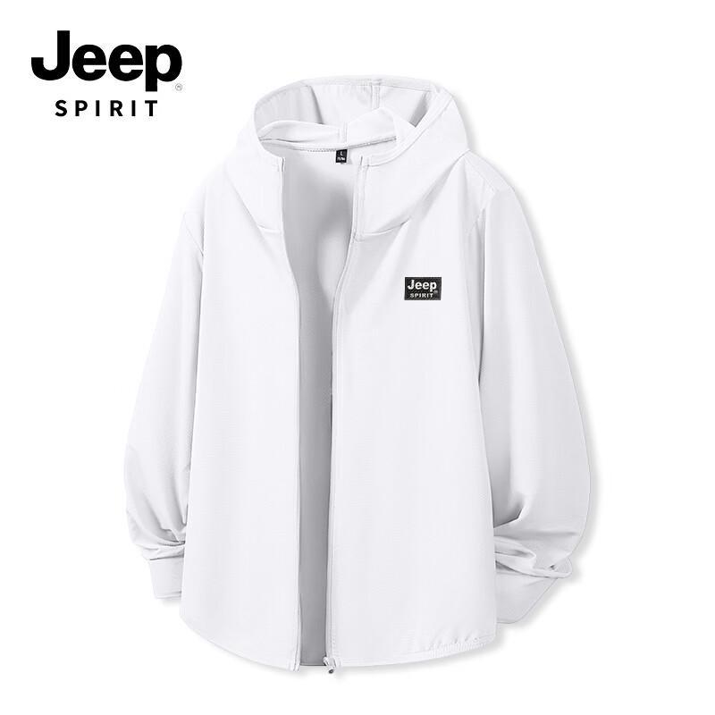JEEP SPIRIT Men s Ice Silk UV Protection Hoodie XL