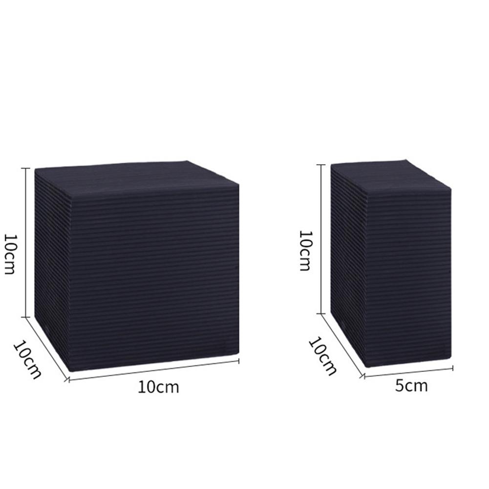 Activated Carbon Aquarium  Filter, Cube Honeycomb Structure Charcoal Deodorant Water Purifier, For Pools Water Purification