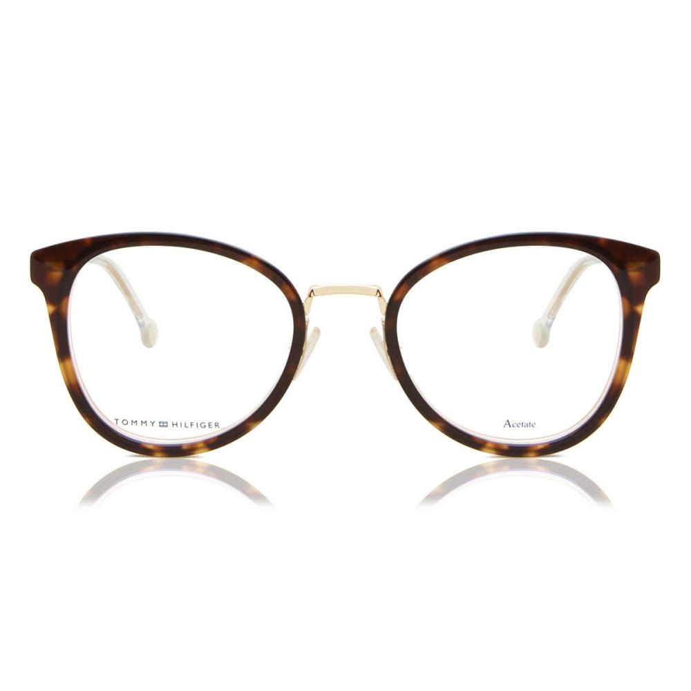 

Tommy Hilfiger Th 1837 Ht8 Women Eyeglasses Havana Gold/52