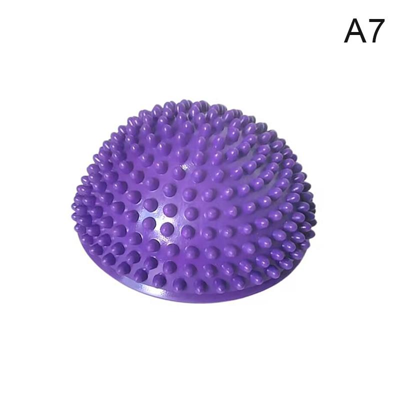 Palla Semisfera Gonfiabile per Massaggio Allenamento Equilibrio Palla Tattile Palla Fitness Trainer Core Antiscivolo per Yoga Pilates Allenamento a Casa