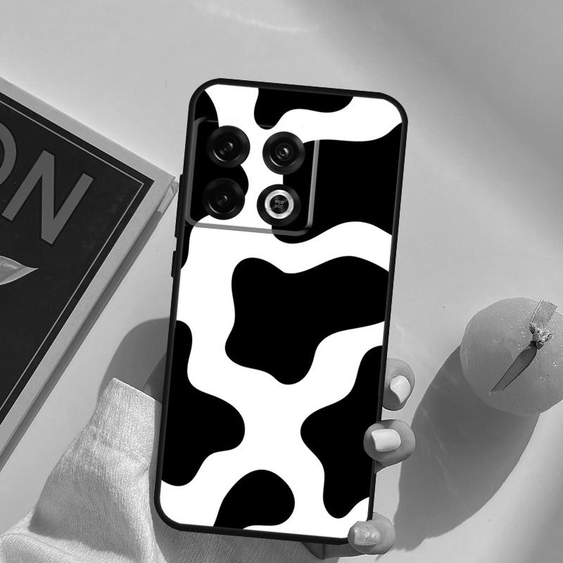 Spotted Cow Skin Print Case For OnePlus 13R 12R 10R 13T 10T 11 12 13 15 OnePlus Nord 5 CE 2 3 4 Lite N20 N30 Cover