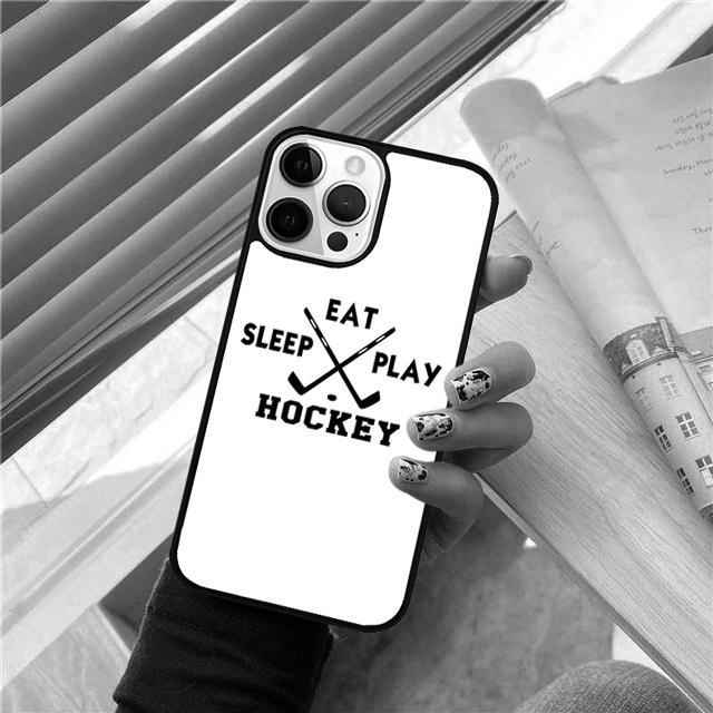 Ice Hockey Rink Phone Case For iPhone 17 Air 15 16 Cover 14 13 Pro Max 12 11 Pro Max Max Plus Coque Shell