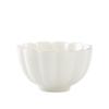 Jade White Porcelain Tea Cup with Flower Petal Design - Ceramic Tea Set for Women