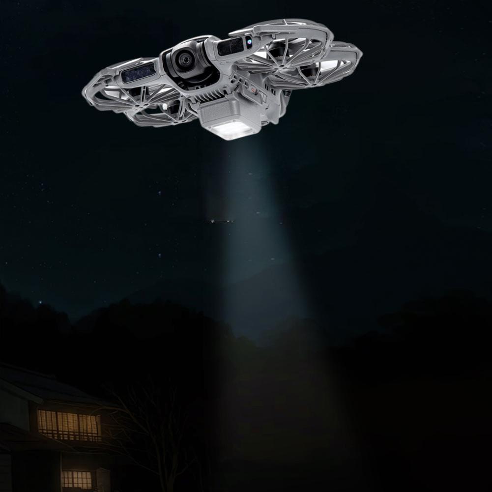 For DJI NEO 2 Drone Landing Gear Night Light Luminous Tripod Rechargeable Height-Adjustable Glowing Landing Gear Accessories