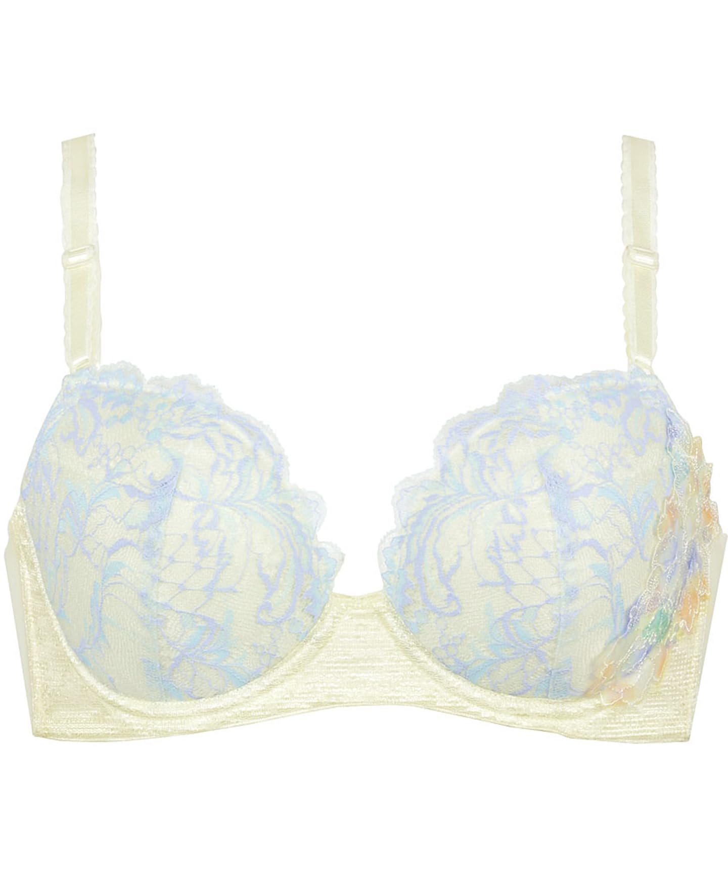 

Бюстгальтер заполняет пространство между грудью и естественно создает объем Посадка Бюстгальтер KB2365 CR A65 [Wing/Wacoal] чашки, [Skima Bra] Женский