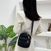 Five-layer Shoulder Bag Four-layer Small Phone Bag Vintage Zipper Crossbody Bag  Girls