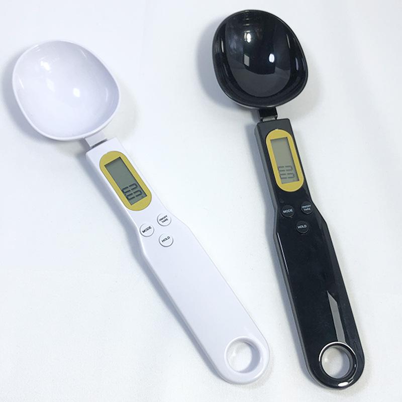 Handheld Electronic Spoon Scale 500g, 0.1g Precision Kitchen Scale for Food, Digital Measuring Spoon with Tare Unit Conversion