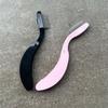 Stainless Steel Teeth Eyelash Separator Comb Foldable Mascara Comb Hot Eyelash Brush  Makeup Tools