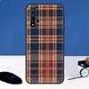 Scottish Plaid Warm Plaid Case For Huawei Nova Y90 Y91 Y60 Y61 Y70 10 9 SE 11 Pro 5T 11i 8i 3i P20 P40 P30 Lite Cover