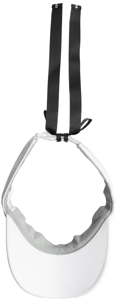 Jack Bunny Women's Sun Visor (with Ribbon, Adjustable Size) / Golf Hat / 262-4287904 030_White FR