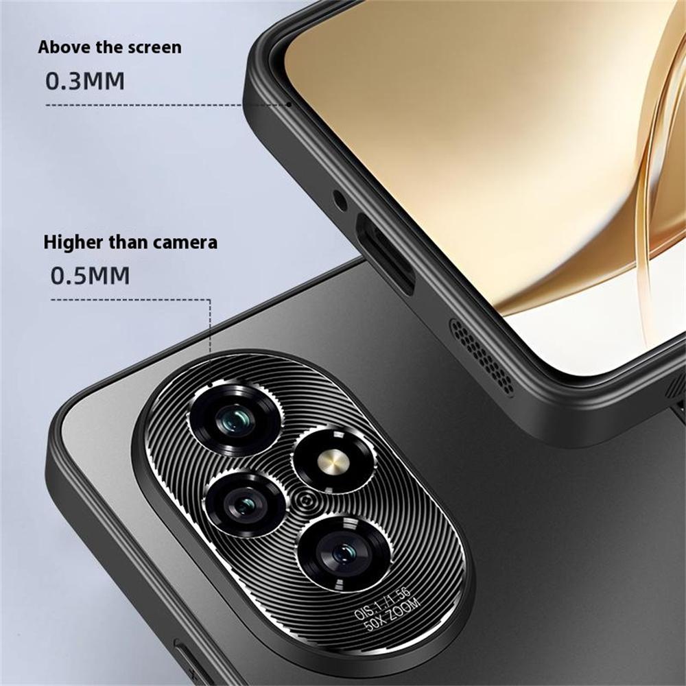 For Honor 200 Pro 5G Case CD Veins PC+TPU Anti-Slip Phone Cover