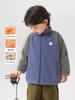 European Boys' Fleece Jacket - Winter 2025 Baby Children's Velvet Warm Top