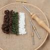 Kit de stylo à broderie pour tricot réglable, outils de tissage à l'aiguille à poinçon pour travaux manuels DIY, accessoires de couture pour point de croix