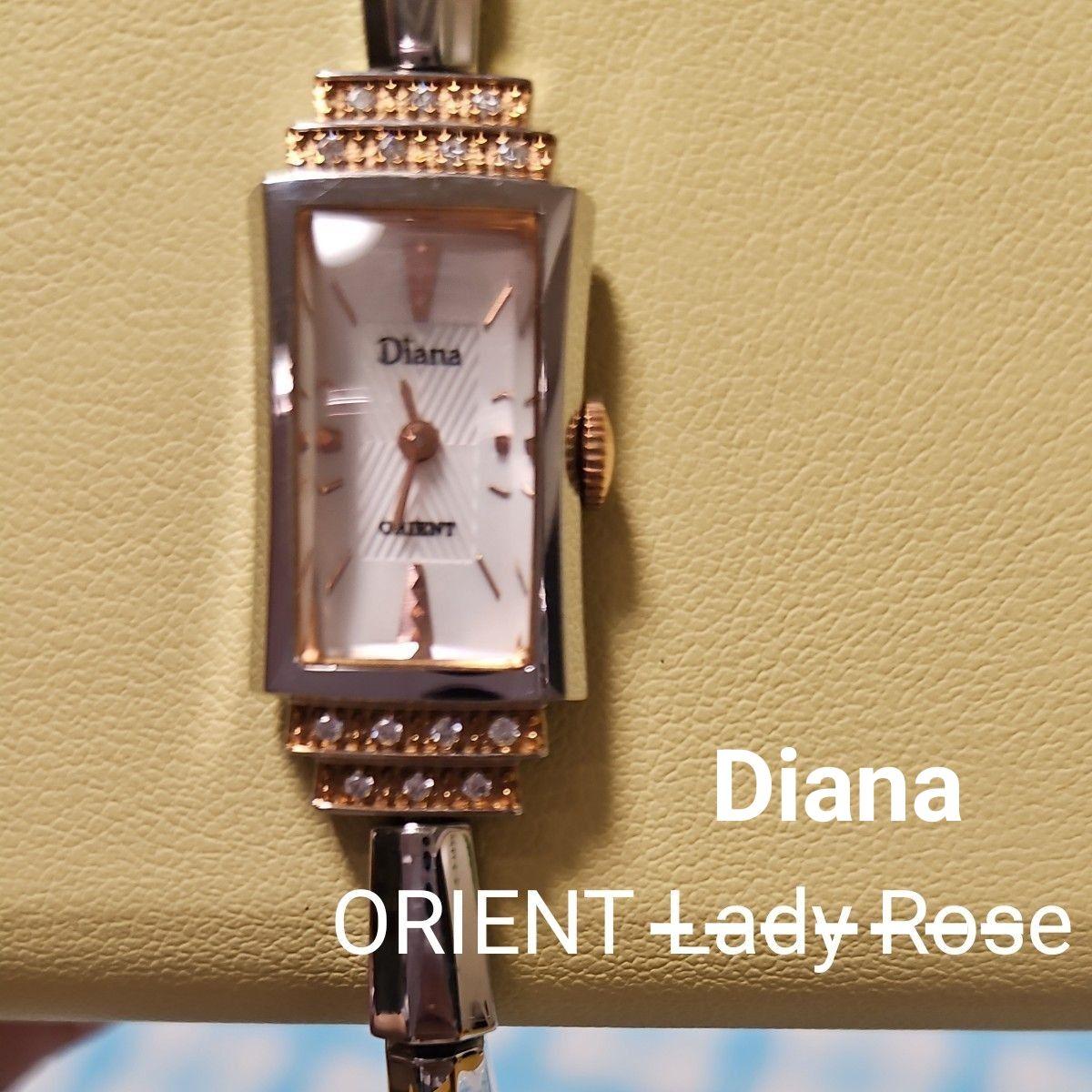 Used On sale  [Good condition] ORIENT Diana wristwatch ladies antique style