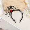 Halloween Stirnband Dekorativ Festlich Spinne Haarreif Mit Choker Halskette Foto Requisiten Kostüm Cosplay Zubehör